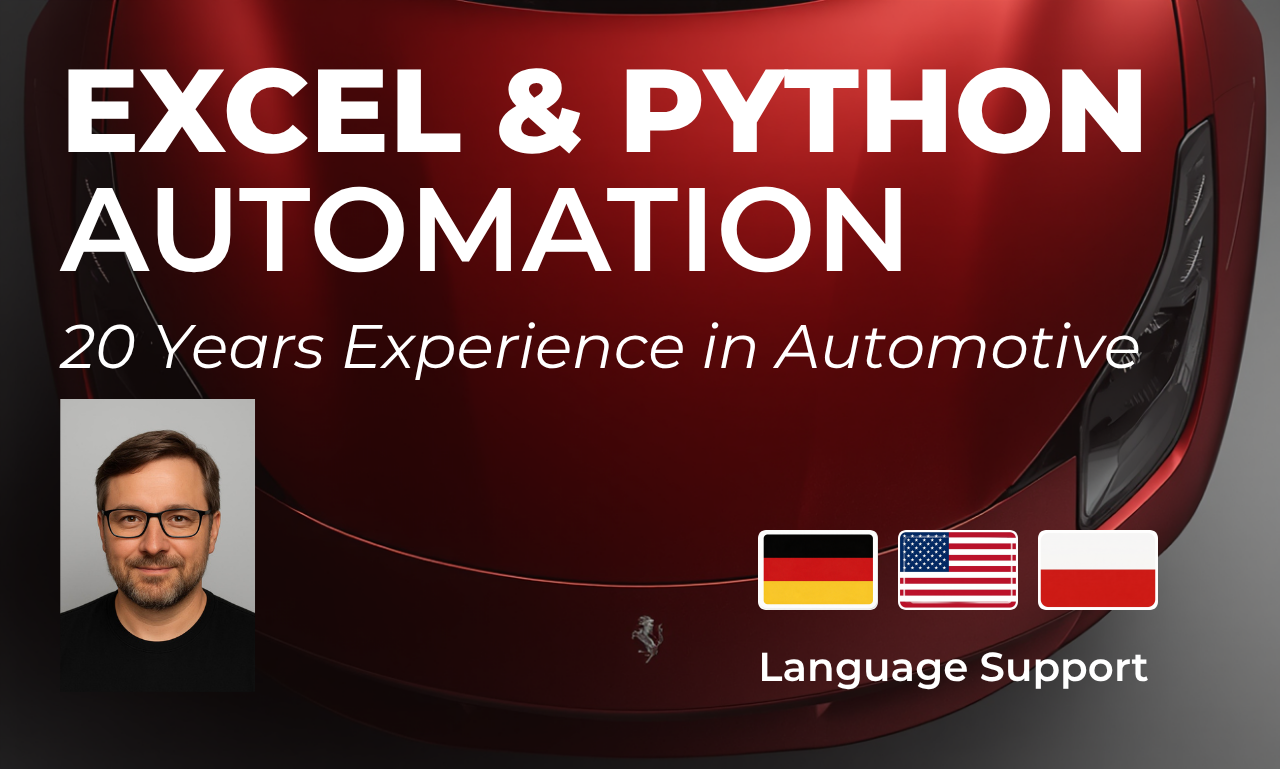 Oferta Fiverr - Skrypty automatyzujące Python